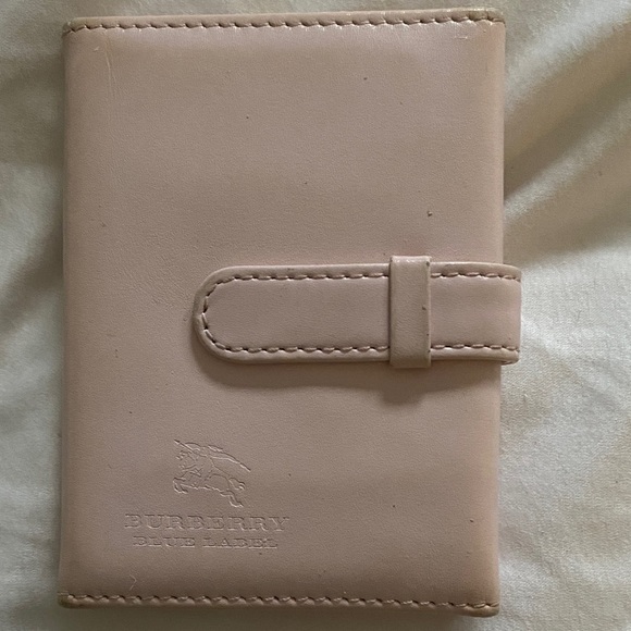 Burberry Blue Label Light Pink Leather Card Holder - Picture 2 of 8